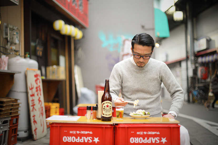 クラークスのデザートブーツと「大将2号店」の焼き鳥