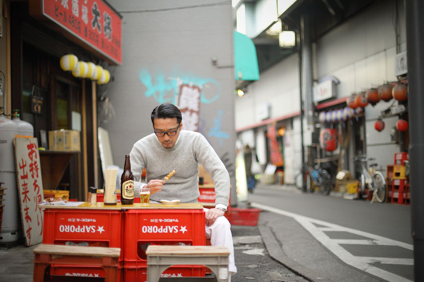 クラークスのデザートブーツと「大将2号店」の焼き鳥