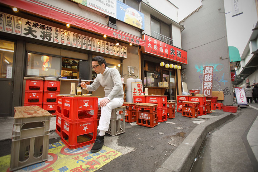 クラークスのデザートブーツと「大将2号店」の焼き鳥