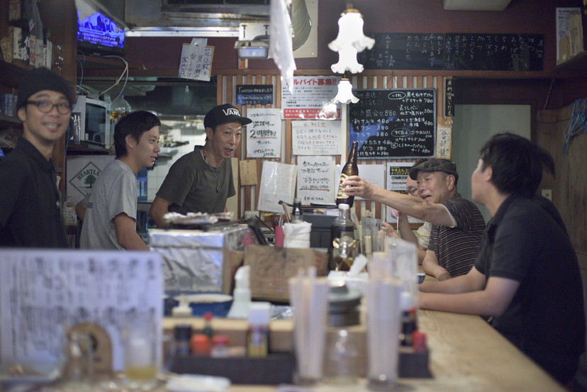 上板橋の下町的な雰囲気に、杯と箸が止まらない