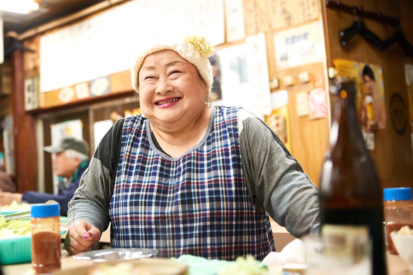 立石の関所で気絶した、もつ焼きとは？