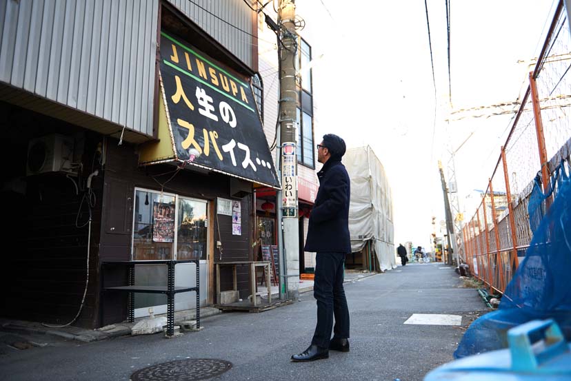 立石の関所で気絶した、もつ焼きとは？