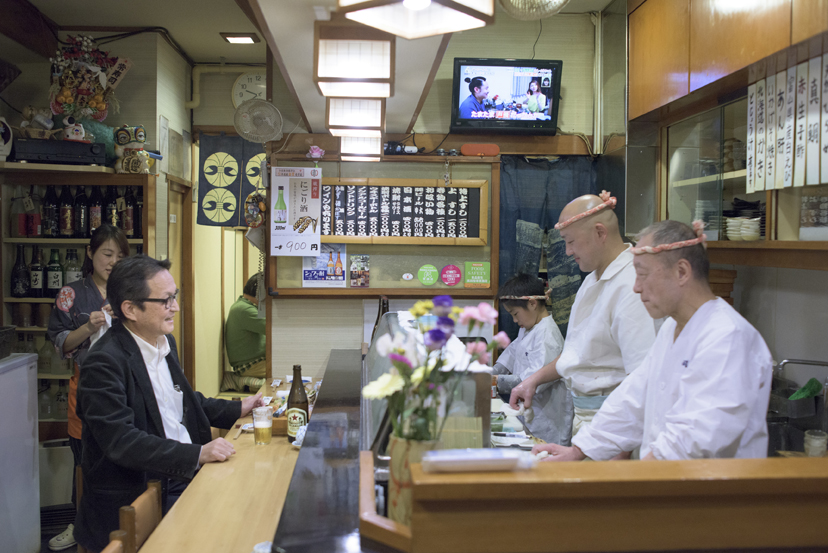 駒込で47年、「町のお寿司屋さん」は気前がいい