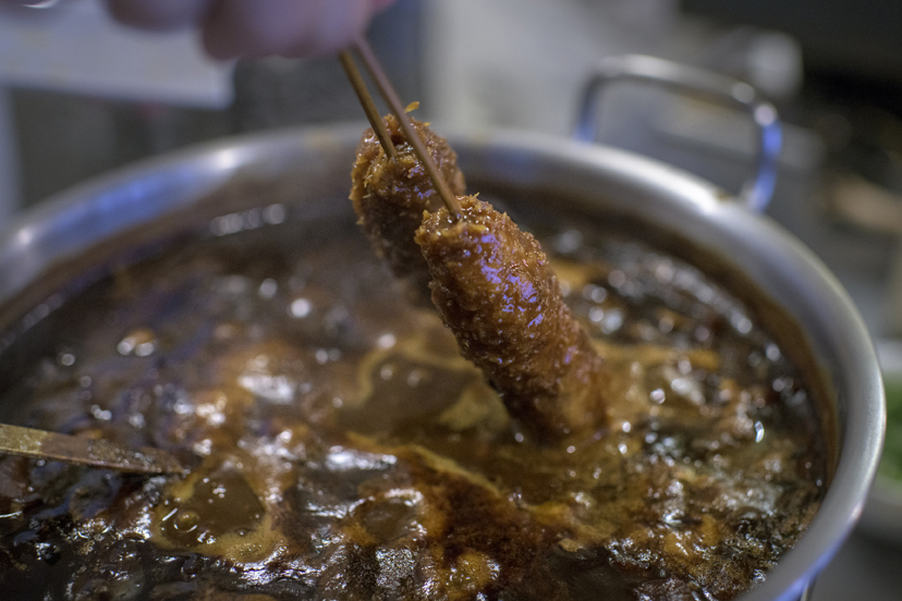 名古屋の味噌おでん、生まれて初めて食べました。