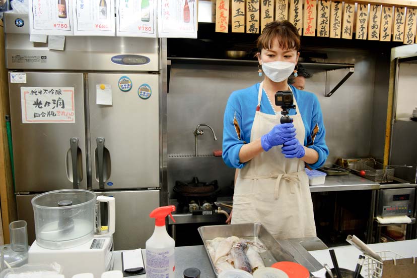 水道橋でたこいか三昧。 絶品いかメンチのレシピとは!?