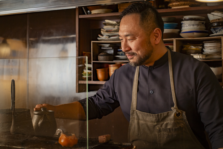 水天宮前「炭手前 鷽」心も焦がす、唯一無二の炭火料理フルコース