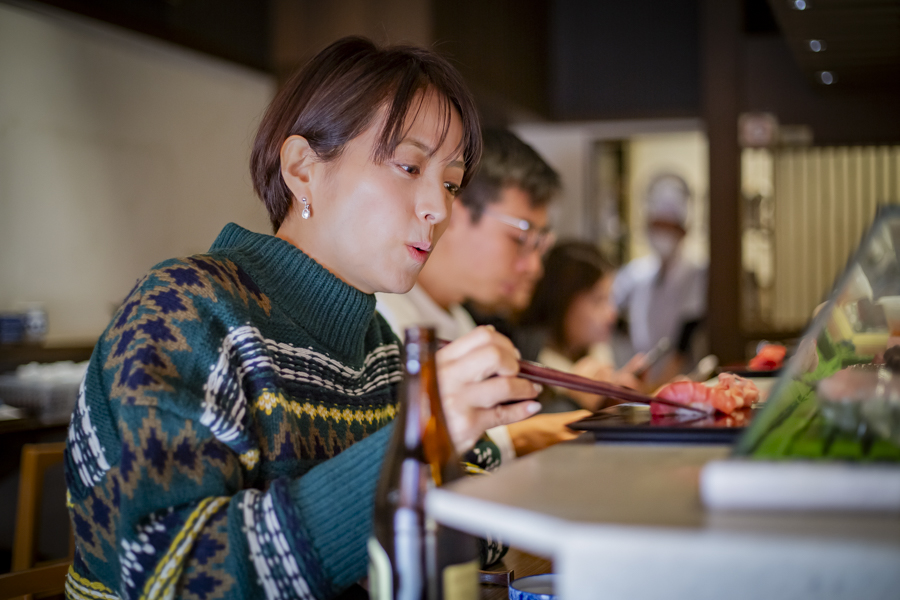 市場前「大和寿司」朝寿司＆朝ビーで始まる最っ幸な１日